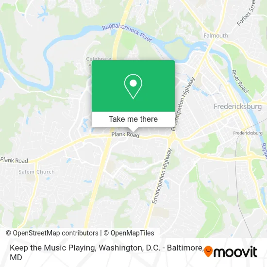 Keep the Music Playing map