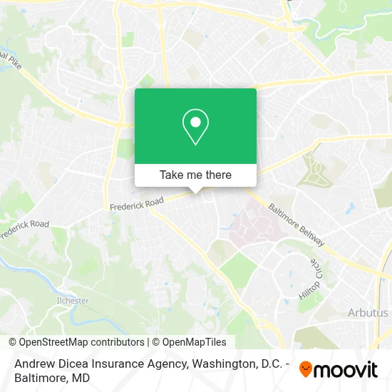 Andrew Dicea Insurance Agency map