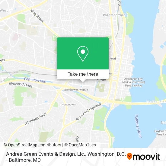 Andrea Green Events & Design, Llc. map