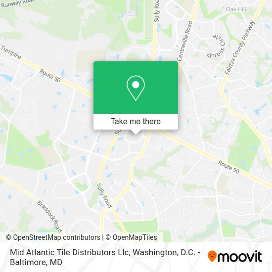 Mid Atlantic Tile Distributors Llc map