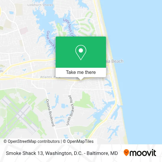 Smoke Shack 13 map