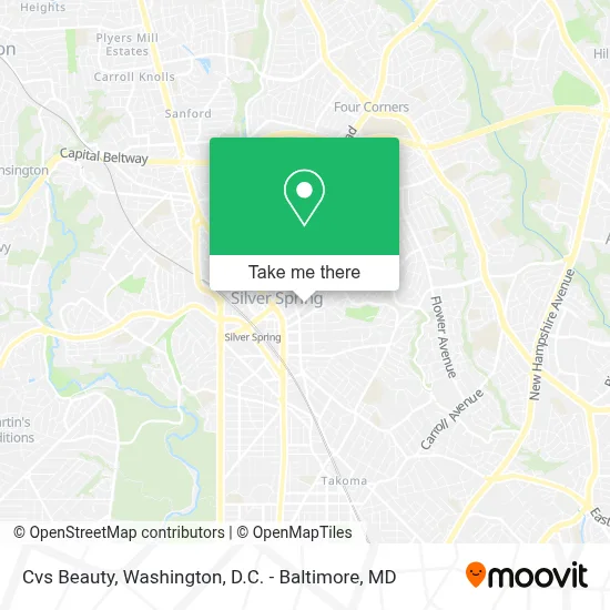 Cvs Beauty map