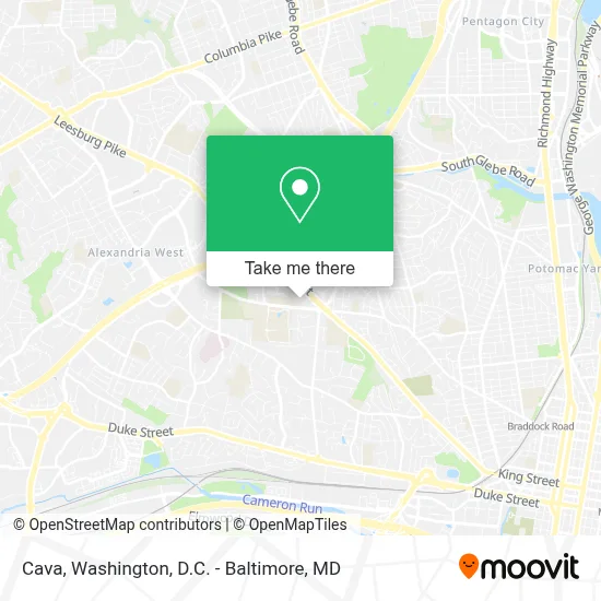 Cava map