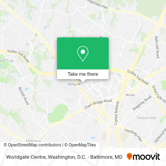 Worldgate Centre map