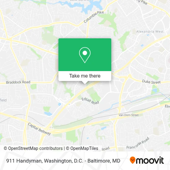 911 Handyman map