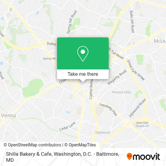 Shilla Bakery & Cafe map