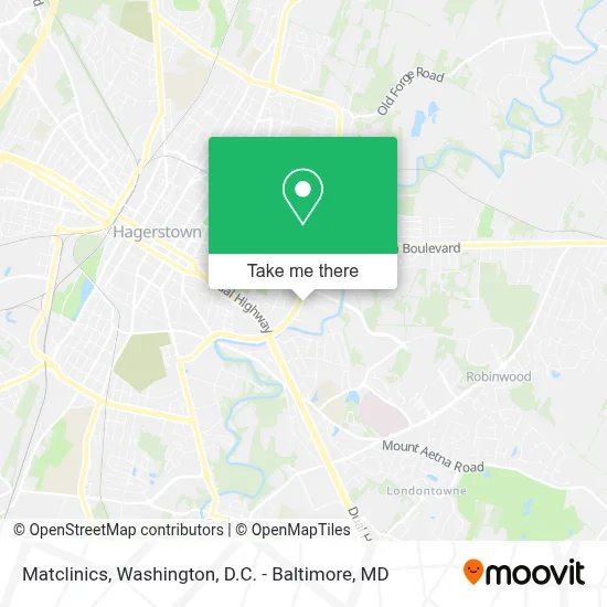 Matclinics map