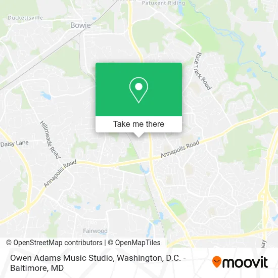 Owen Adams Music Studio map