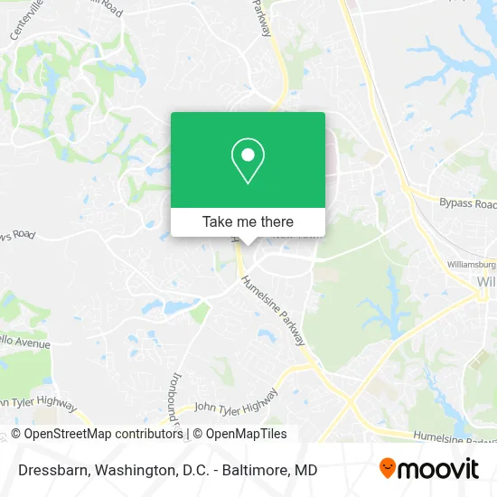 Dressbarn map