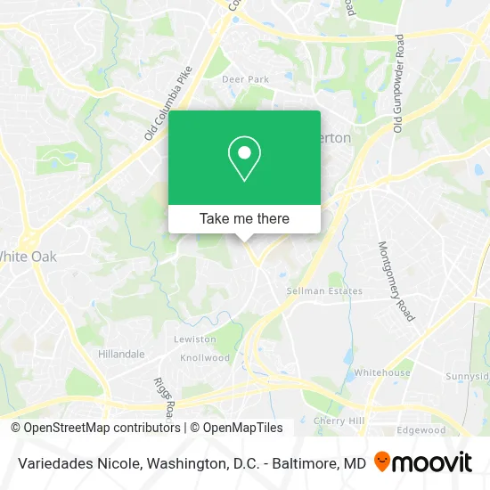 Variedades Nicole map