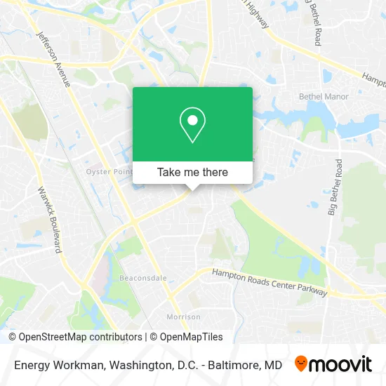 Energy Workman map