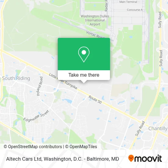 Altech Cars Ltd map