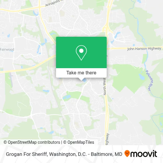 Grogan For Sheriff map