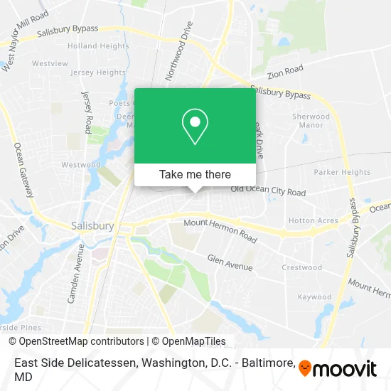 East Side Delicatessen map