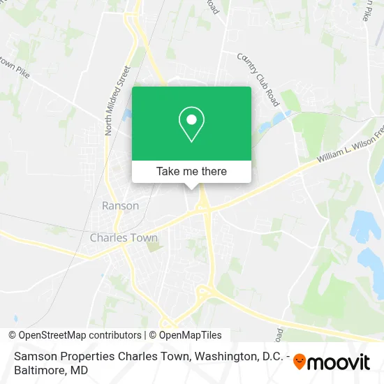 Samson Properties Charles Town map