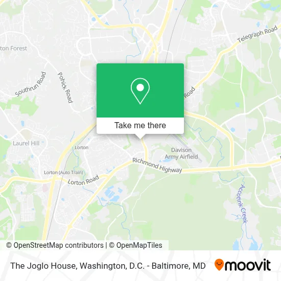 The Joglo House map