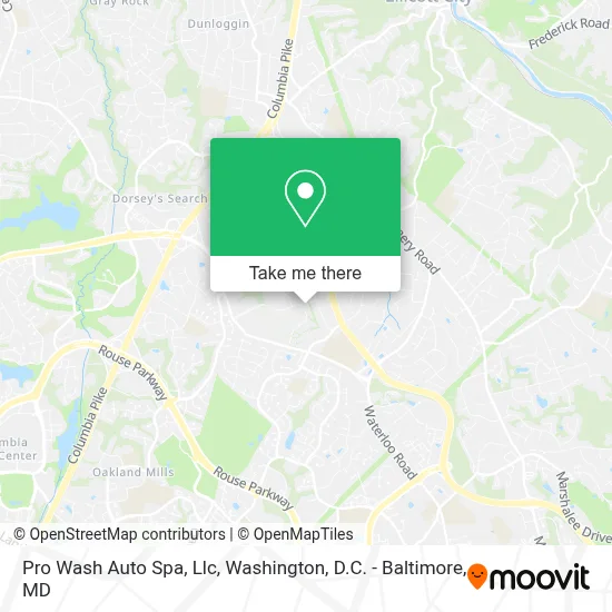 Pro Wash Auto Spa, Llc map