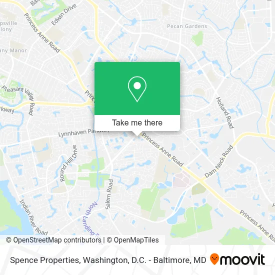 Spence Properties map