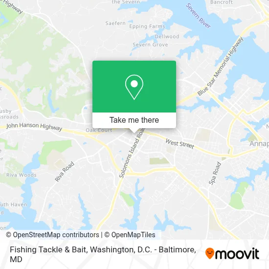 Fishing Tackle & Bait map