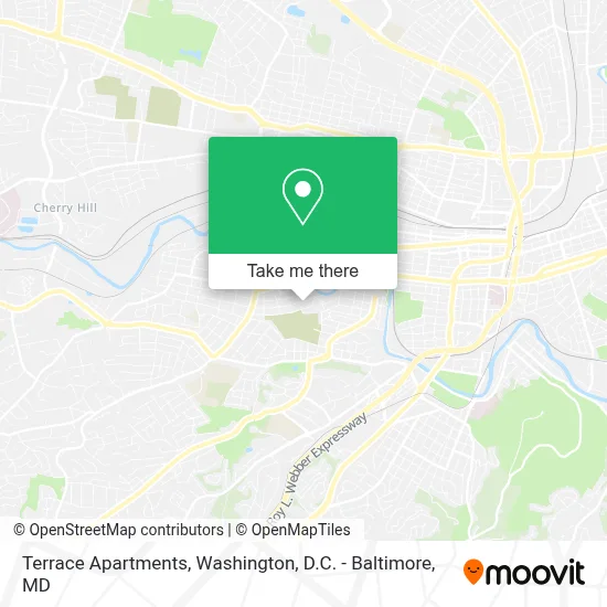 Terrace Apartments map