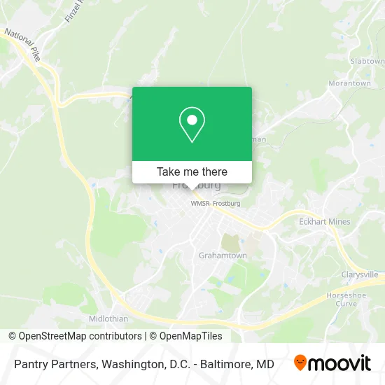 Pantry Partners map