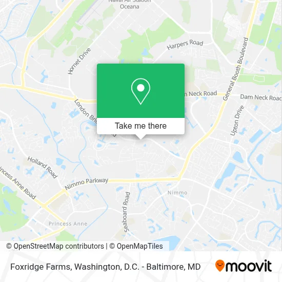 Foxridge Farms map