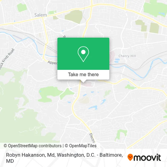 Robyn Hakanson, Md map