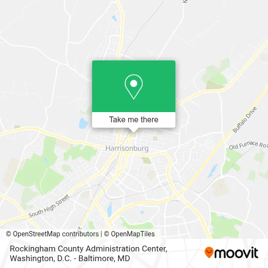 Rockingham County Administration Center map