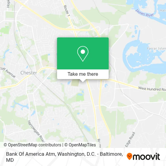 Bank Of America Atm map