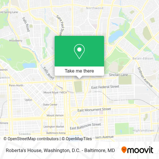 Roberta's House map
