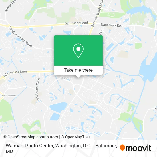 Walmart Photo Center map
