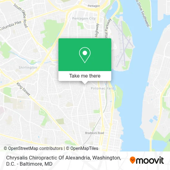 Chrysalis Chiropractic Of Alexandria map