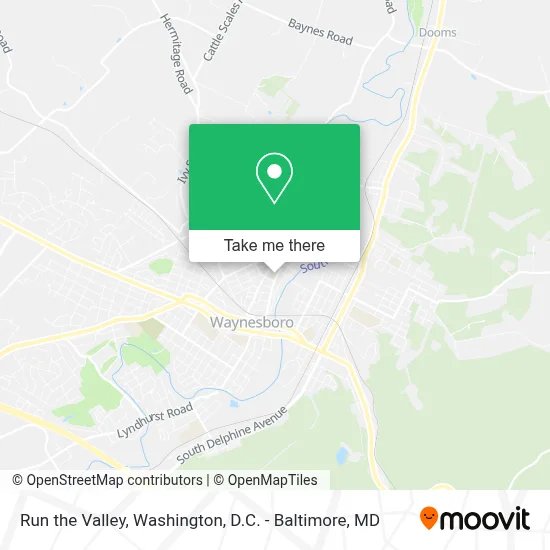 Run the Valley map