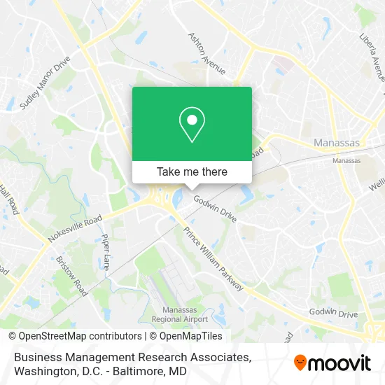Business Management Research Associates map