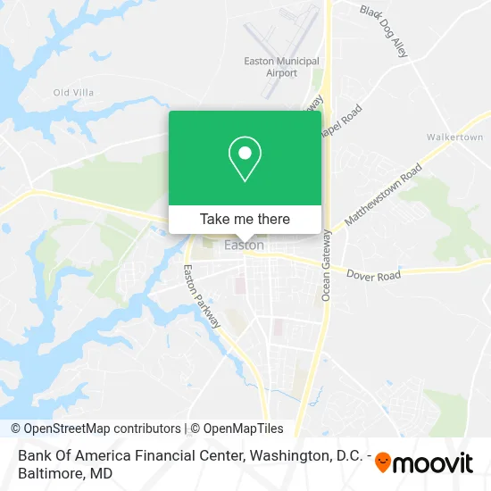 Bank Of America Financial Center map