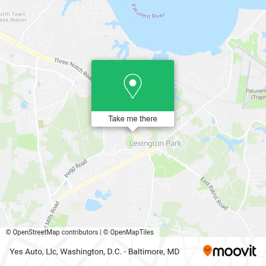 Yes Auto, Llc map