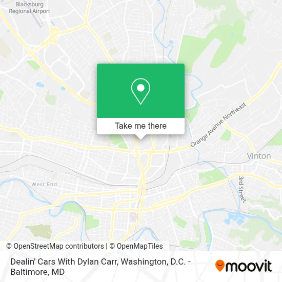 Dealin' Cars With Dylan Carr map