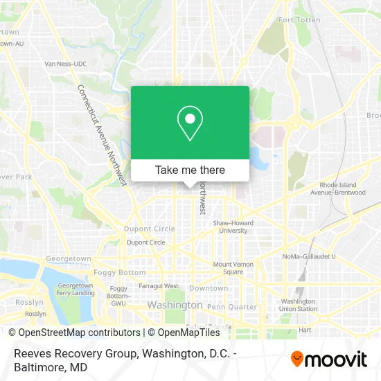 Reeves Recovery Group map