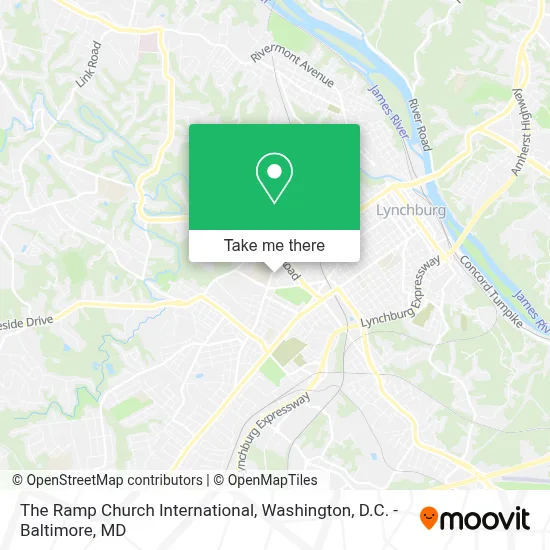 The Ramp Church International map
