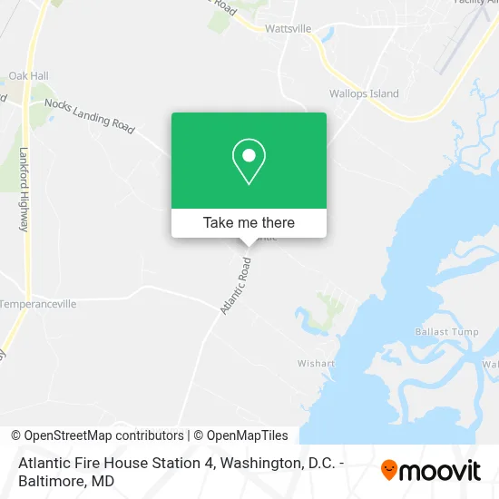 Atlantic Fire House Station 4 map
