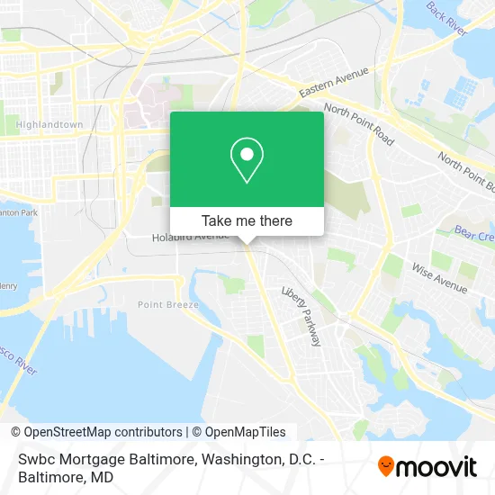 Swbc Mortgage Baltimore map