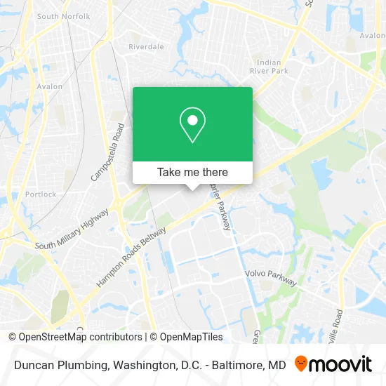 Duncan Plumbing map