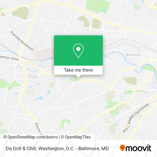 Dq Grill & Chill map