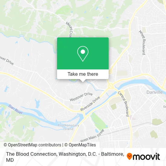 The Blood Connection map