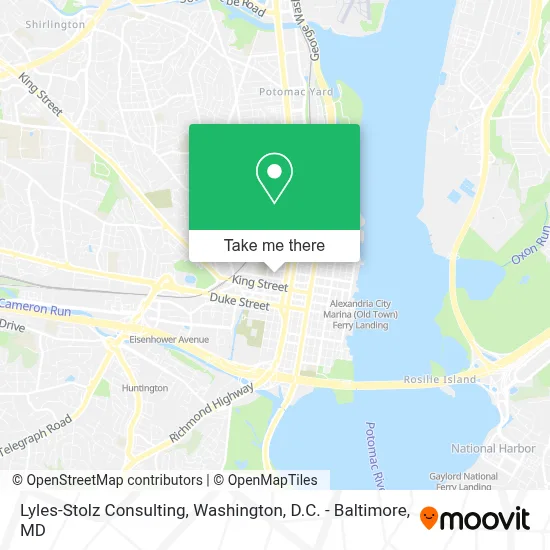 Lyles-Stolz Consulting map