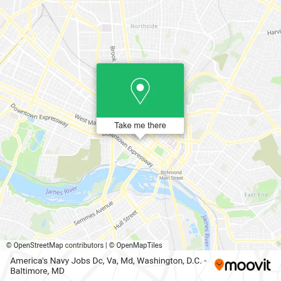 America's Navy Jobs Dc, Va, Md map