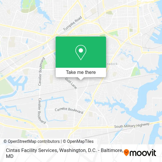 Cintas Facility Services map
