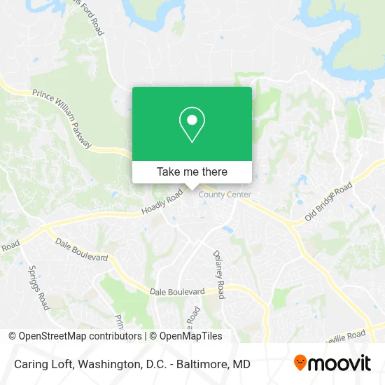 Caring Loft map