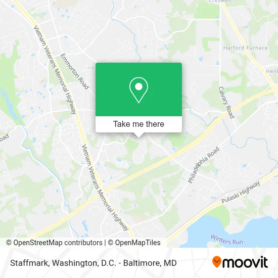 Staffmark map
