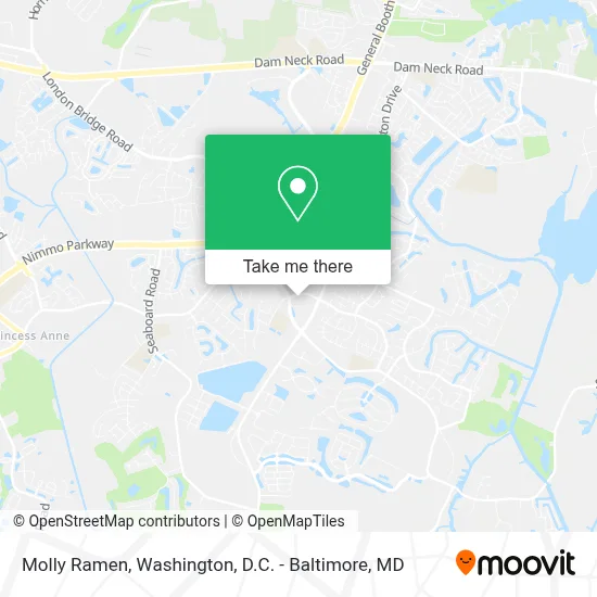 Molly Ramen map